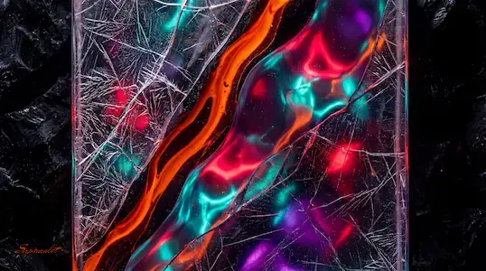 Emergence - Abstract Fluid Art