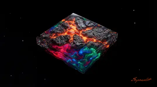 Planetesimal - Abstract Fluid Art